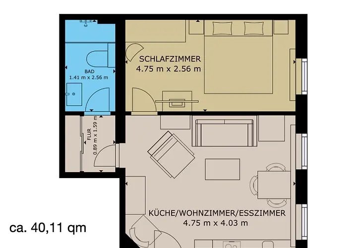 Ferienwohnung Friedrichstr 36 Whg 2 Norderney